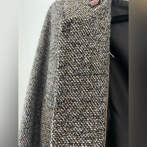 Dana Buchman Embellished Jewel Trim Tweed Women’s Jacket Blazer - Picture 5 of 7